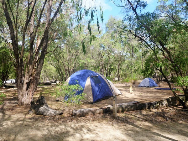 Camping at Martins Tank