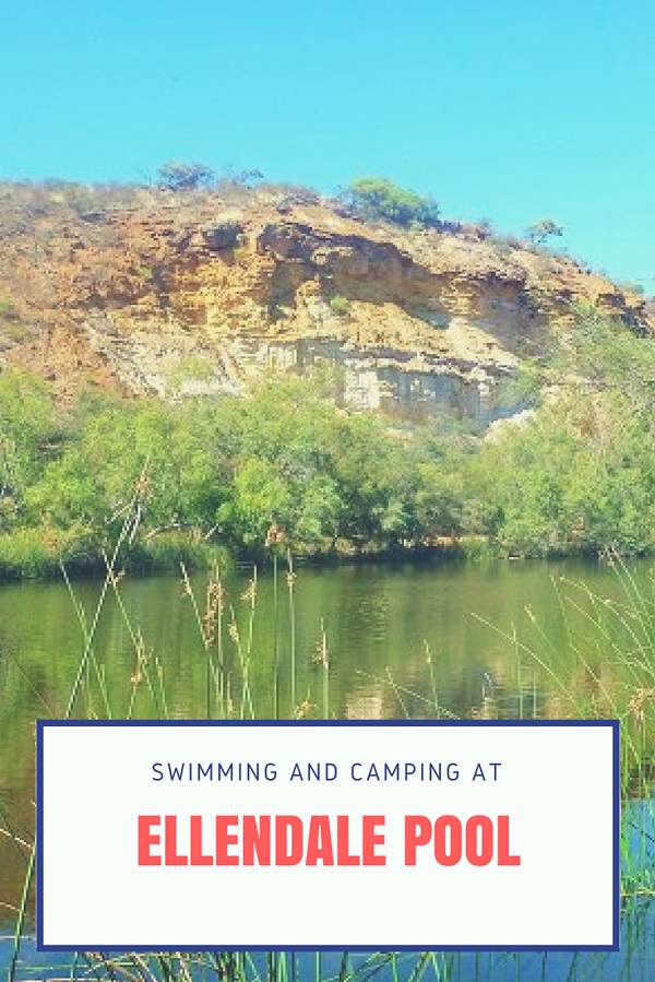 Swimming and camping at Ellendale Pool